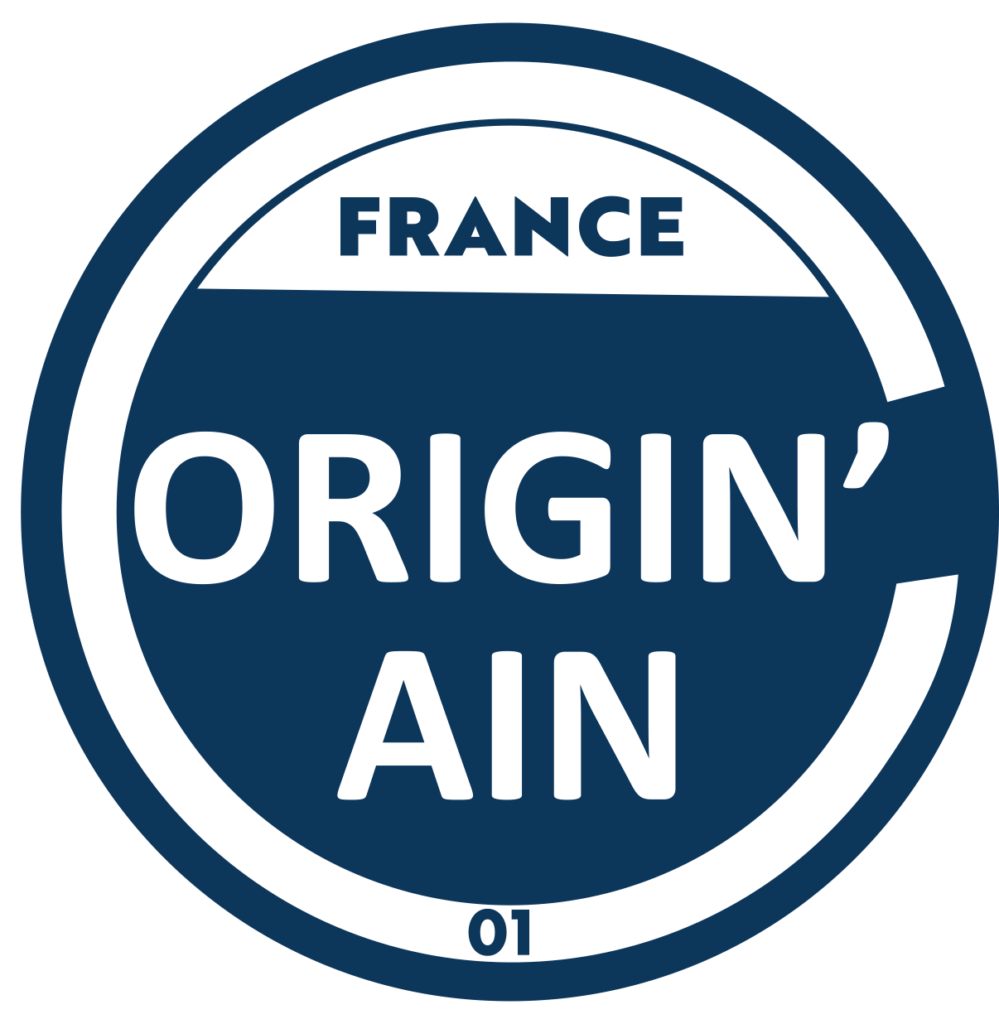 logo Origin'Ain label des entreprises de l'Ain